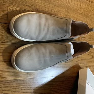 Caslon grey suede sneakers